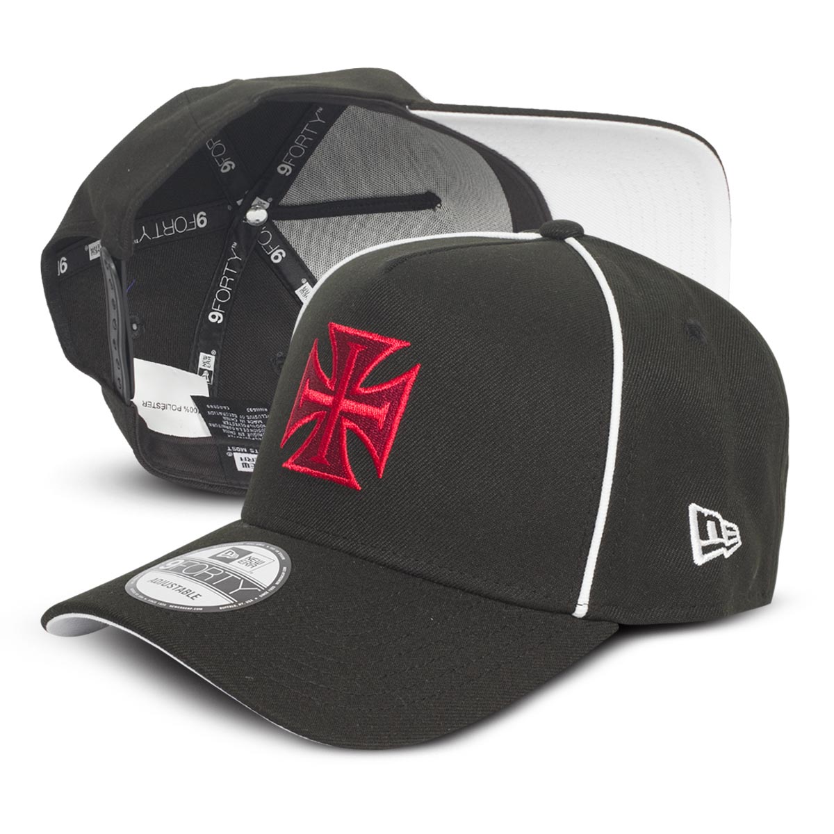 Boné New Era Vasco Cruz de Malta