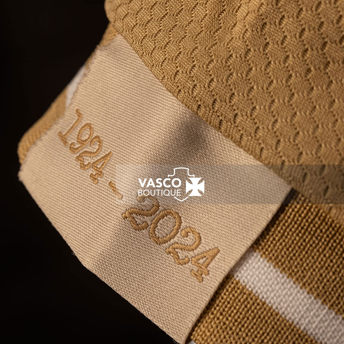 Blusa Vasco 3 2024 - 100 anos Resposta Histórica Kappa Feminina Bege