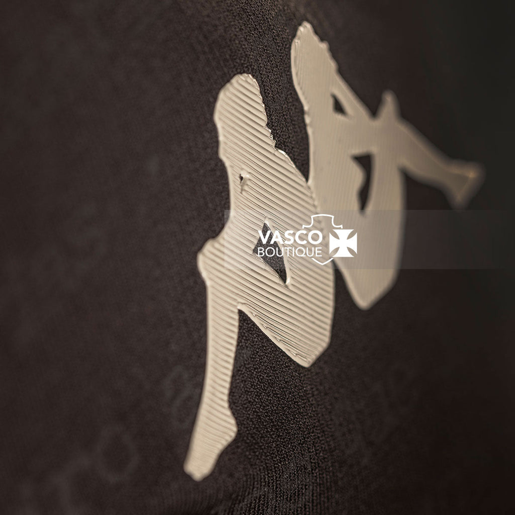 Blusa Vasco 3 2024 - 100 anos Resposta Histórica Kappa Feminina Preta