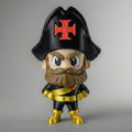 Mini Mascote Vasco Almirante Toy Dourado